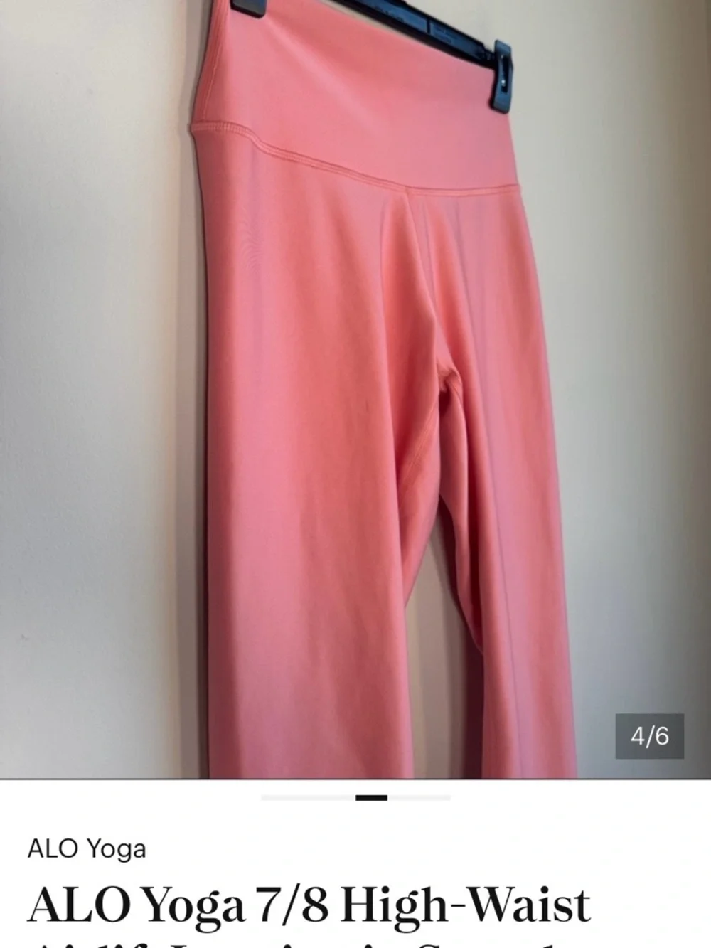 ALO Yoga High-Waist Airlift Strawberry Lemonade